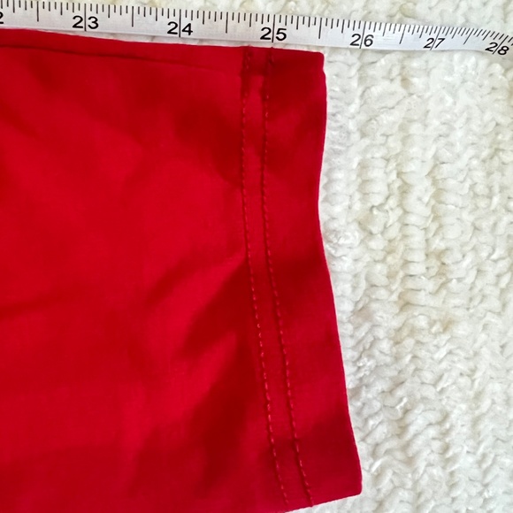 Nygard Slims Red Jegging Pants L (14–16) Stretch Pull-On Black Trim - Picture 6 of 10